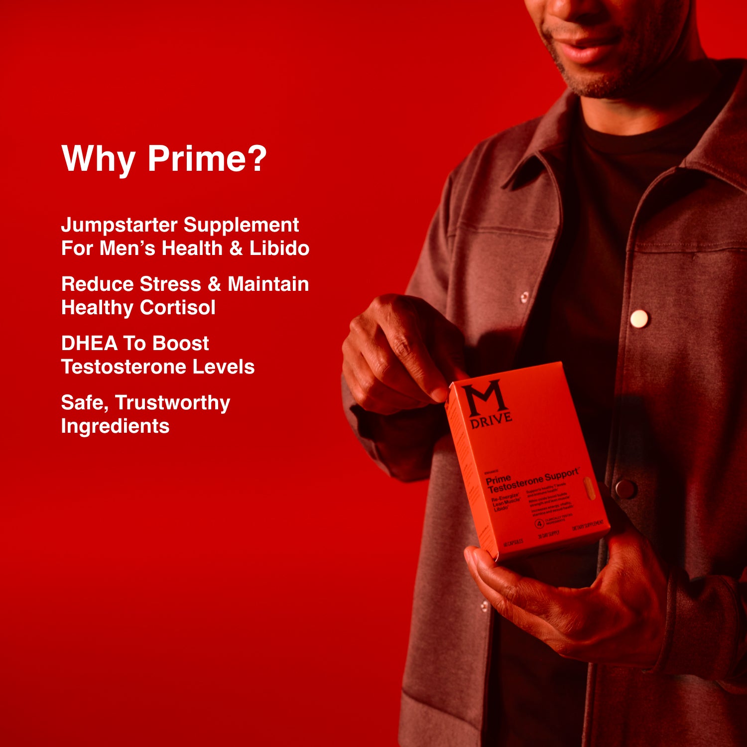 M Drive Prime for men's health & libido