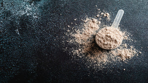scoop of protein powder