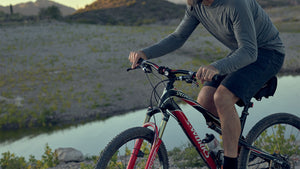 mdrive customer riding a bike