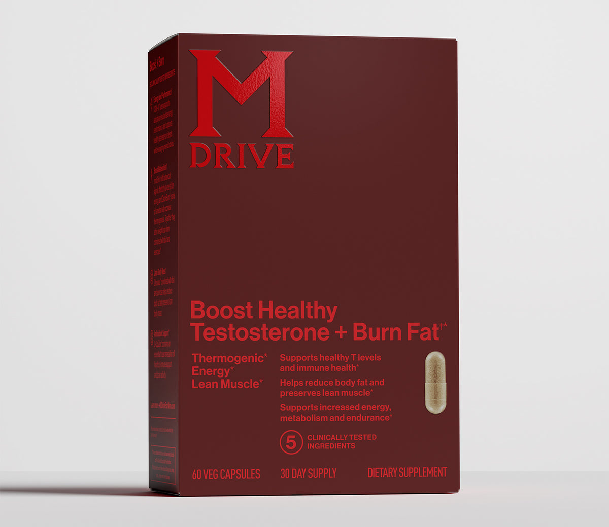 M Drive Boost and Burn – Thermogenic Fat Burner, Metabolism Booster for ...