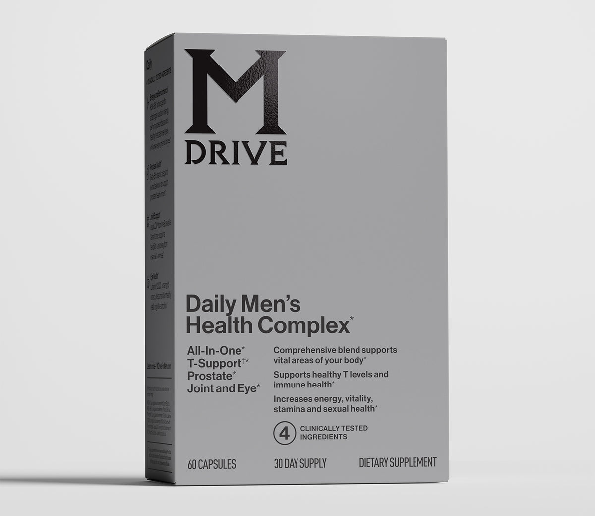 M Drive Daily – Mens Health Supplement with Cordyceps to Reduce Stress ...