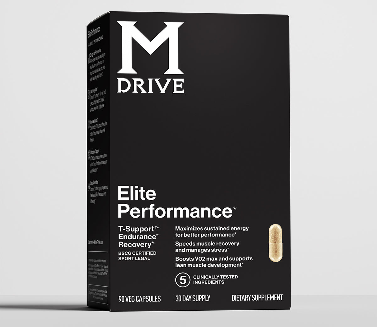 M Drive Elite – Testosterone Support with Ashwagandha, Increase VO2 Max ...