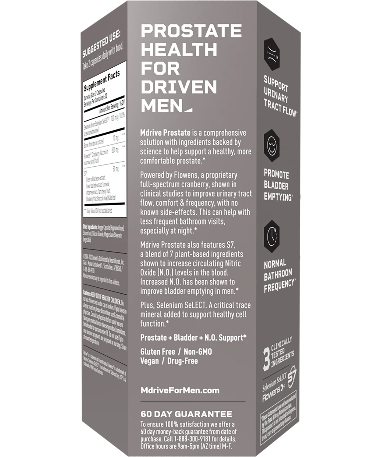 Prodrive Ed Powder M Drive Prostate – Supplements to Maintain Prostate Health & Function ...
