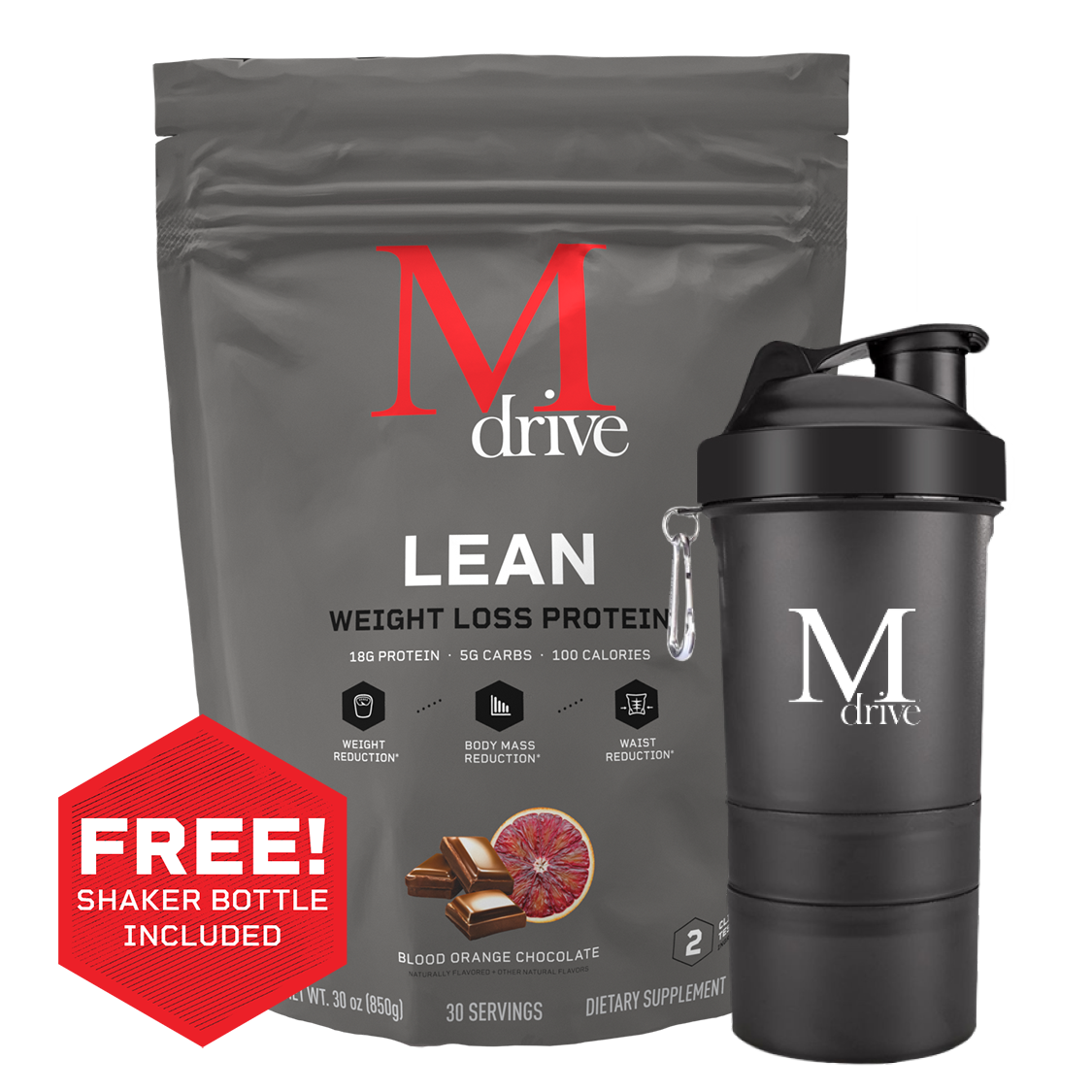Mdrive Lean with free shaker bottle